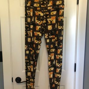 🧡🖤💛 Lularoe TC Leggings 💛🖤🧡